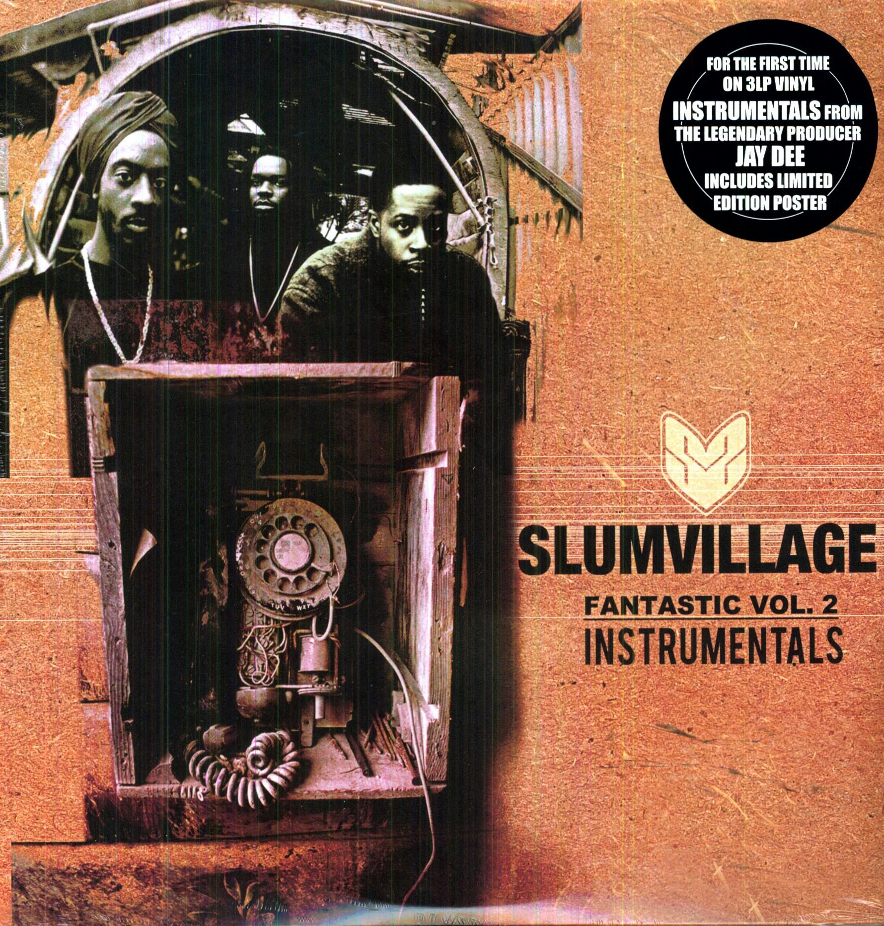 Slum Village FANTASTIC: INSTRUMENTALS 2 Vinyl Record