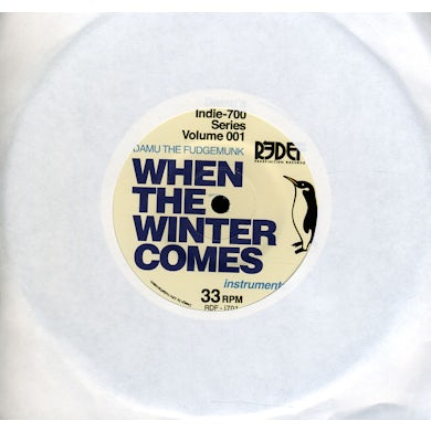 Damu The Fudgemunk WHEN THE WINTER COMES Vinyl Record