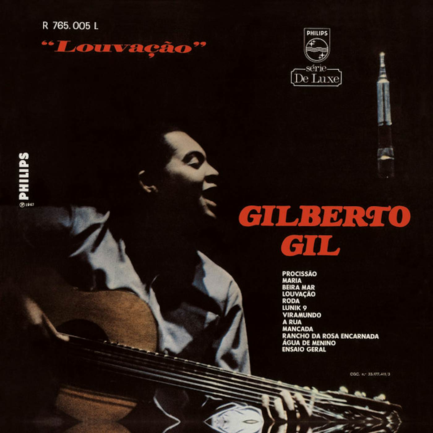 Gilberto Gil LOUVAAO Vinyl Record