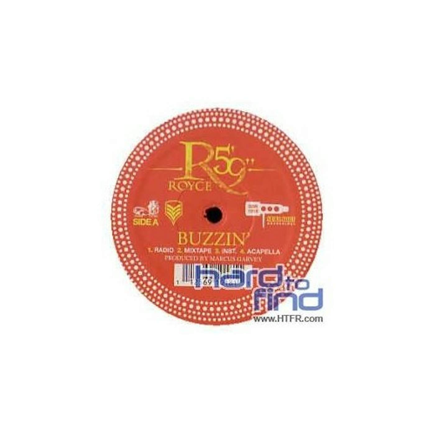 Royce Da 5'9" BUZZIN Vinyl Record