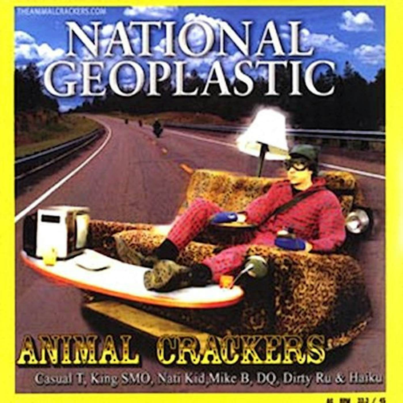 The Animal Crackers NATIONAL GEOPLASTIC Vinyl Record