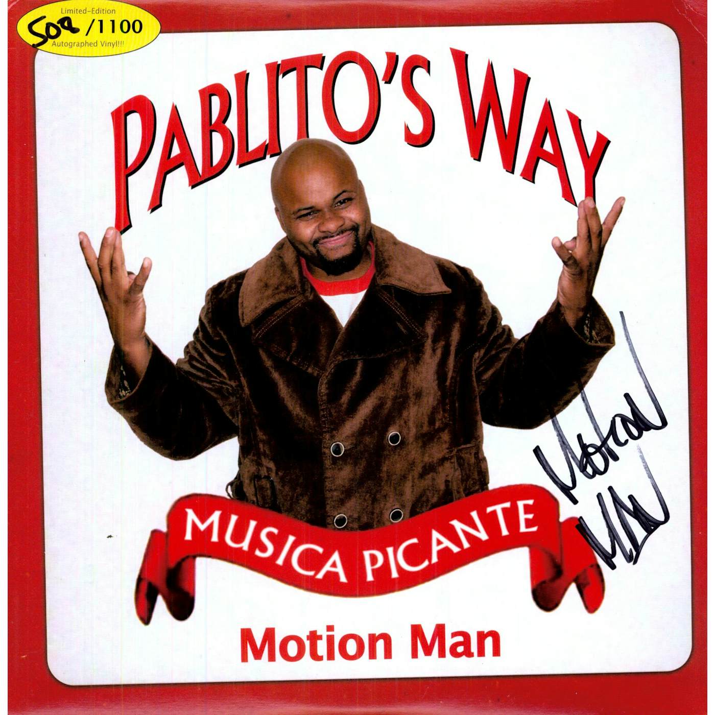 Motion Man PABLITOS WAY Vinyl Record