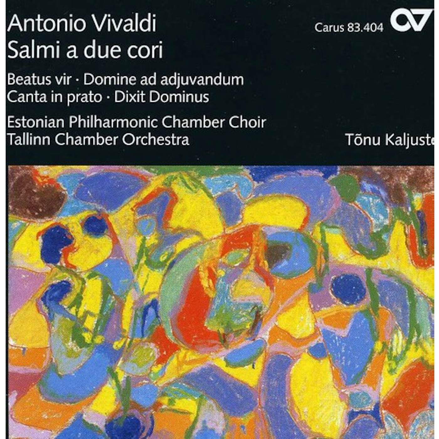 Antonio Vivaldi SALMI A DUE CORI CD