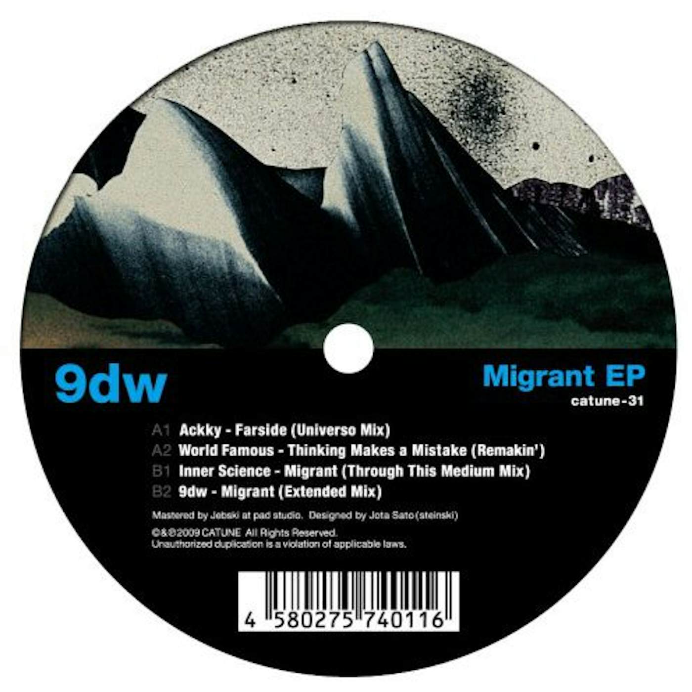 9dw MIGRANT EP Vinyl Record