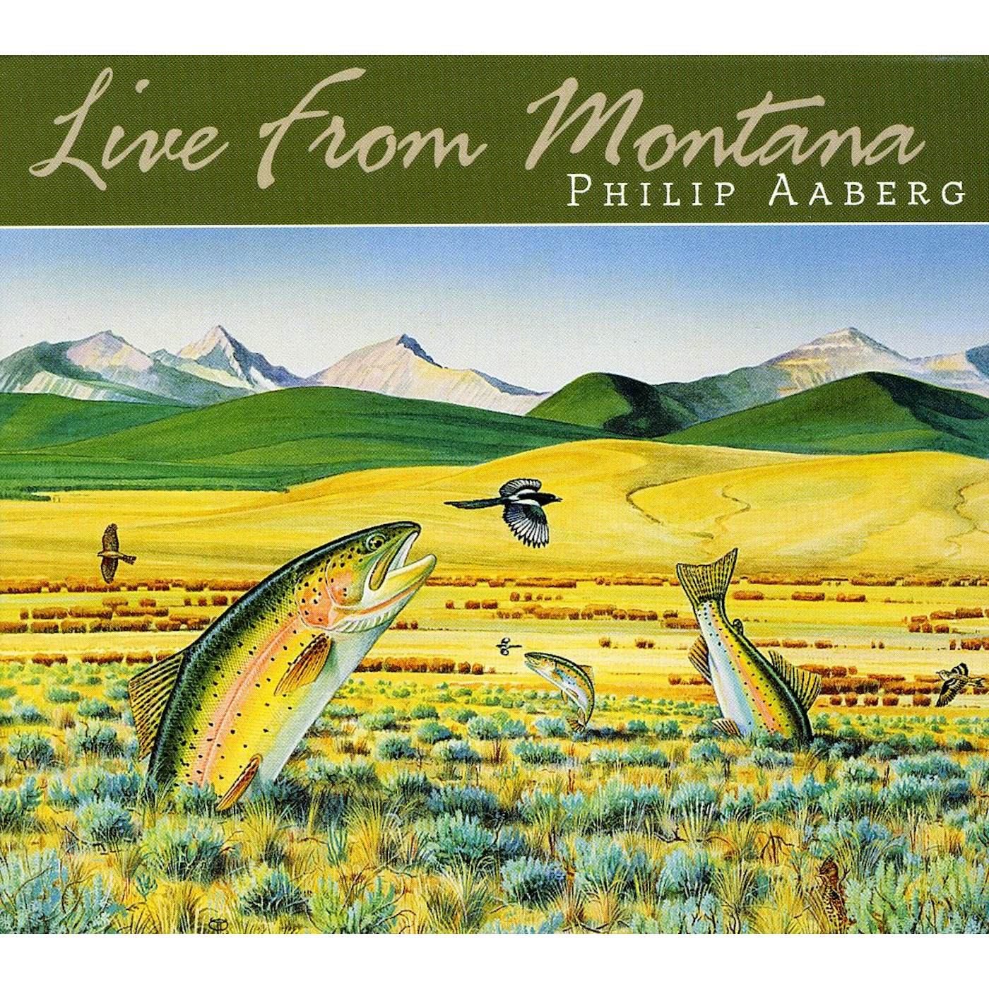 Philip Aaberg LIVE FROM MONTANA CD