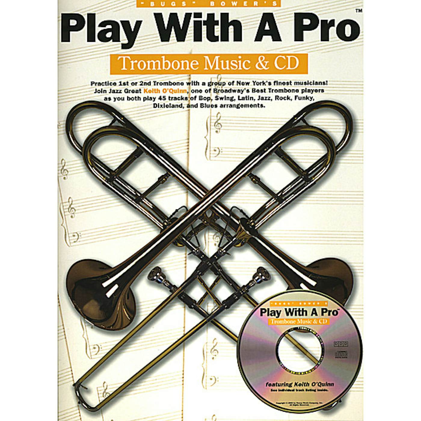 "Bugs" Bower PLAY WITH A PRO TROMBONE CD