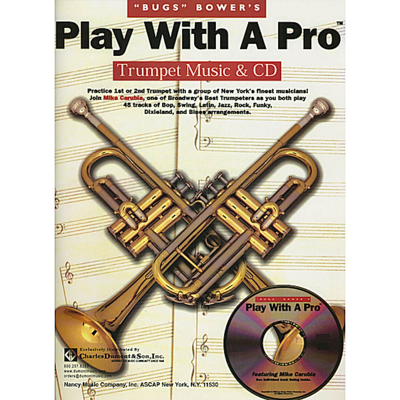 "Bugs" Bower PLAY WITH A PRO TRUMPET CD
