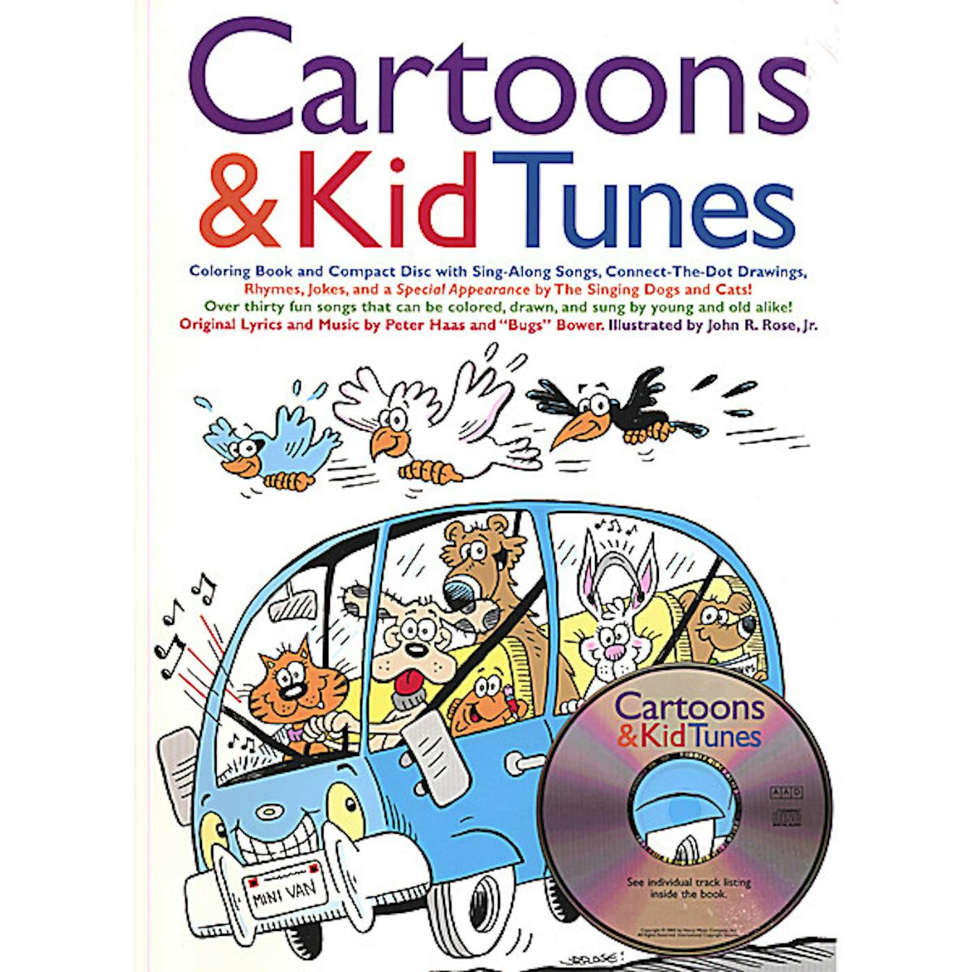 "Bugs" Bower CARTOONS & KID TUNES CD