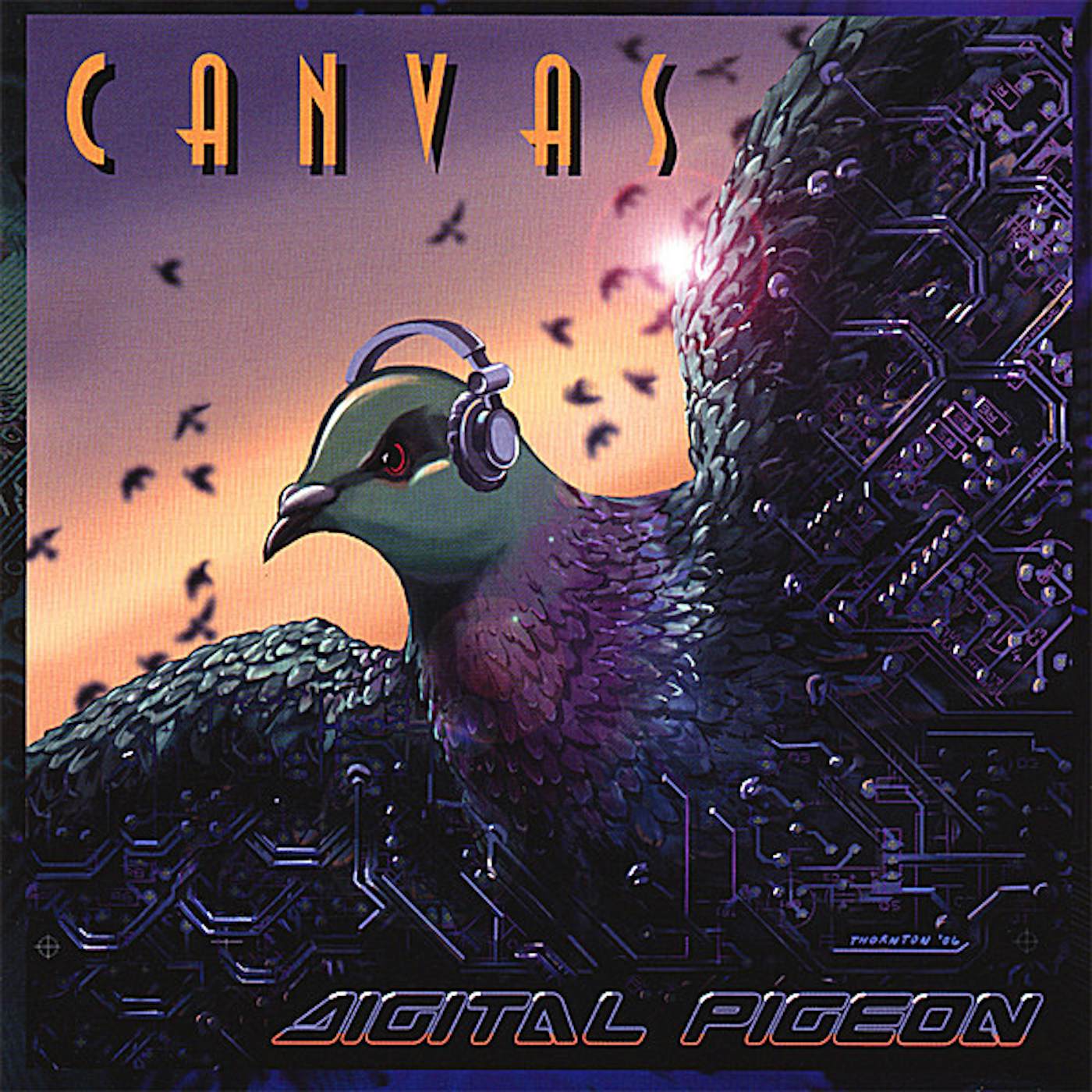 CANVAS DIGITAL PIGEON CD
