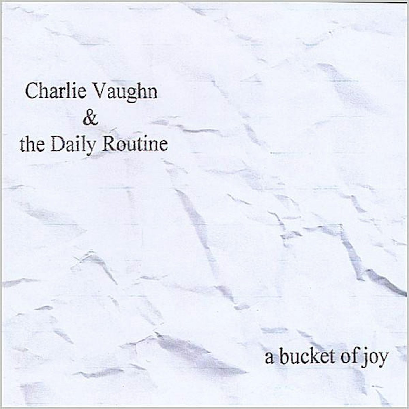 Charlie Vaughn & The Daily Routine BUCKET OF JOY CD