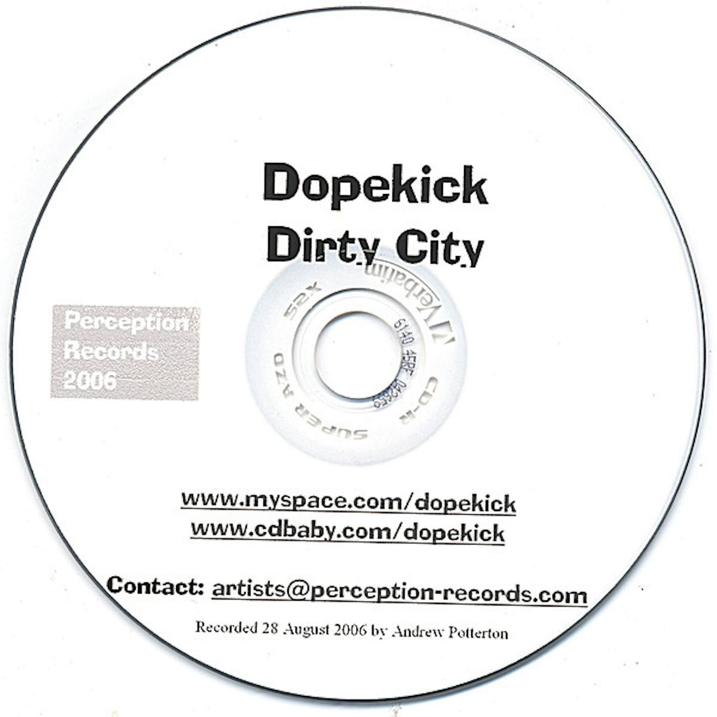 Dopekick DIRTY CITY CD