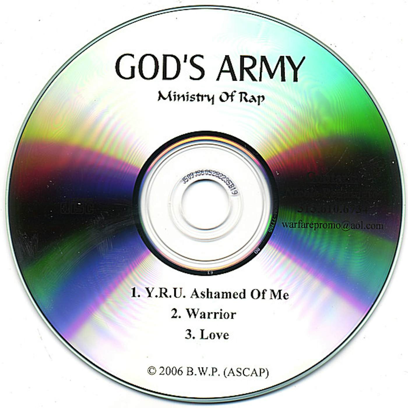 GOD's Army 612 EP CD