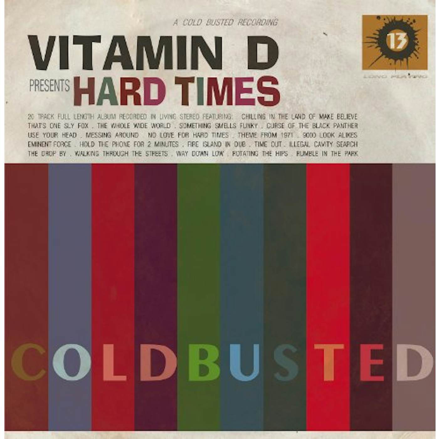 Vitamin D Hard Times Vinyl Record