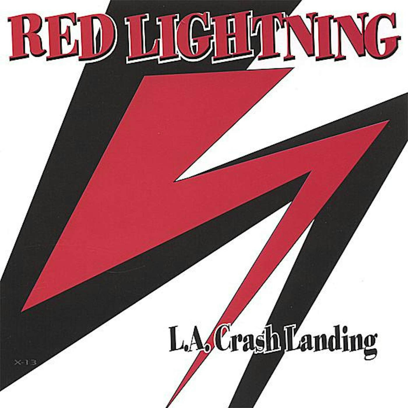 Lightning Red L.A. CRASH LANDING CD
