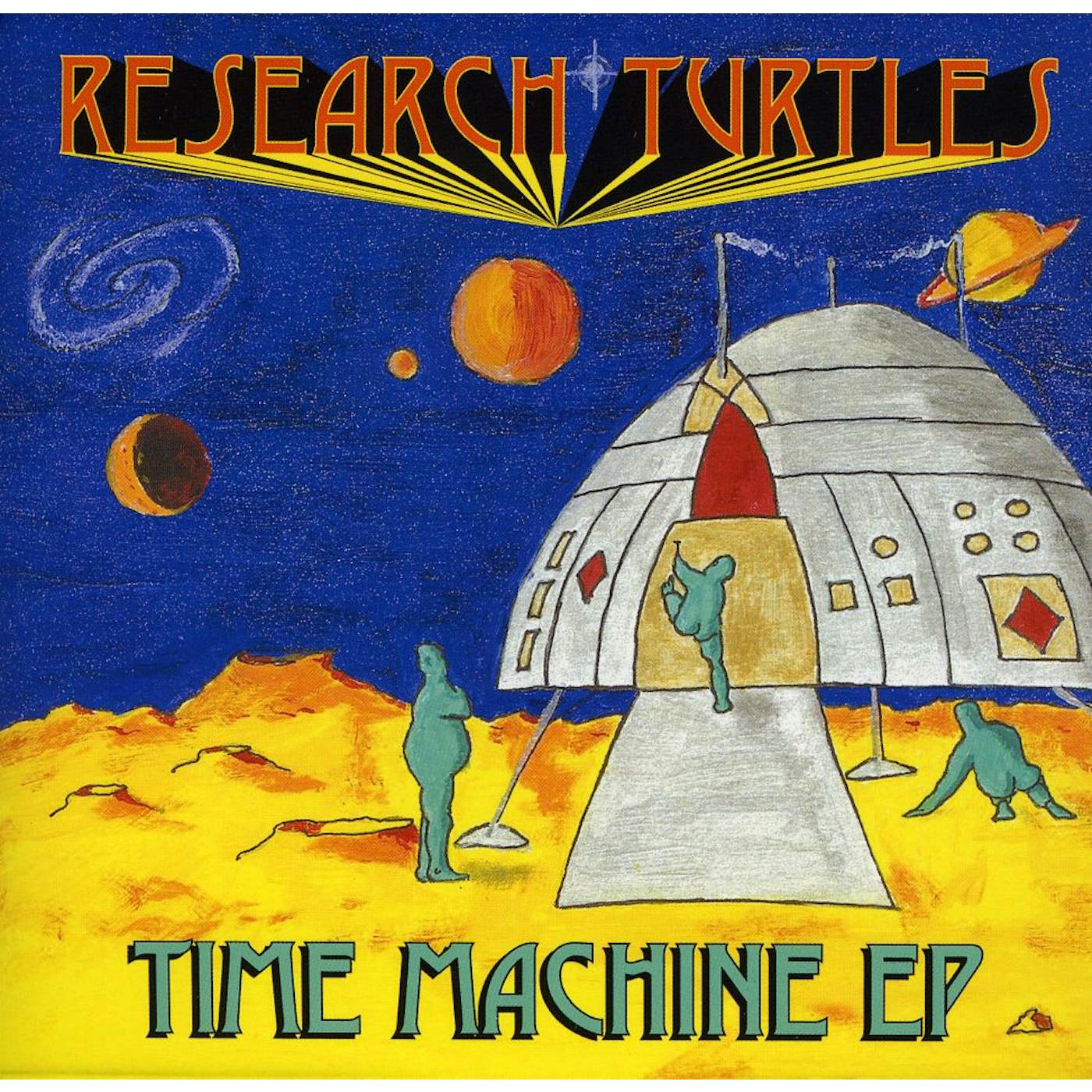 Research Turtles TIME MACHINE EP CD