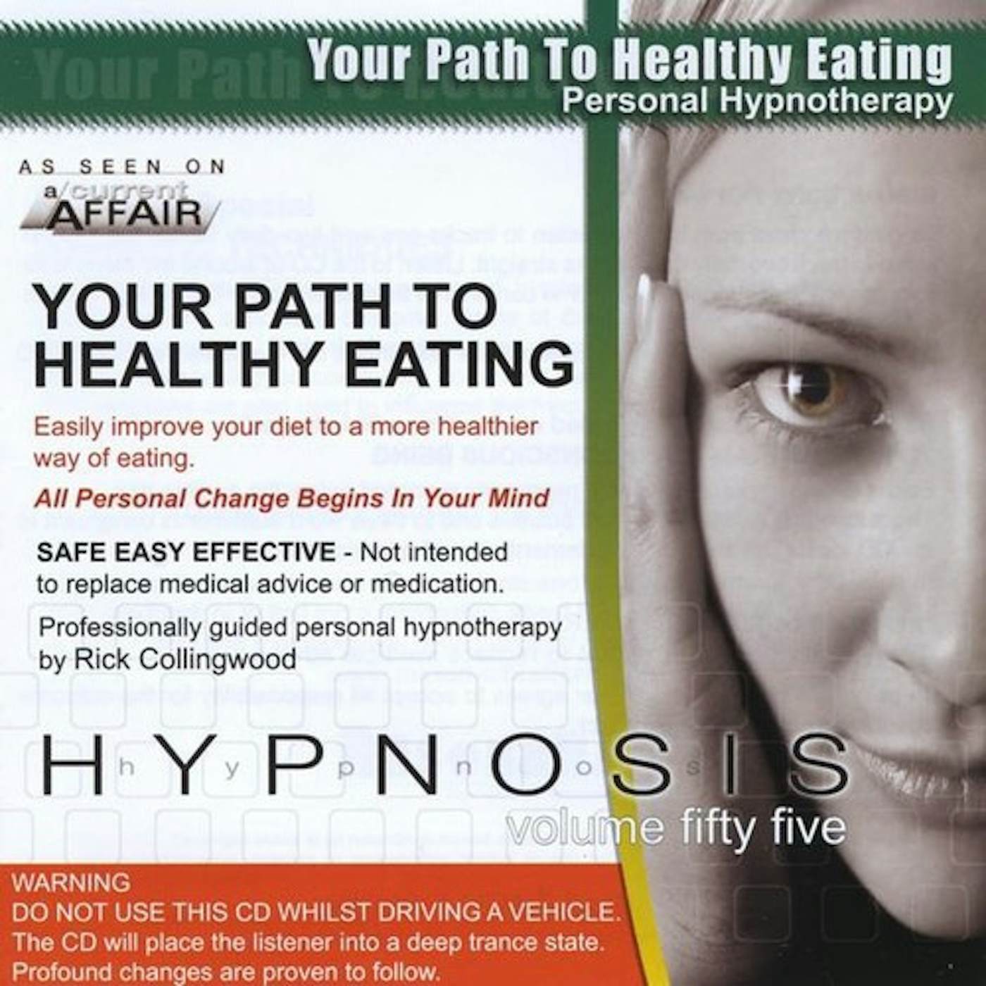 Rick Collingwood YOUR PATH TO HEALTHY EATING CD