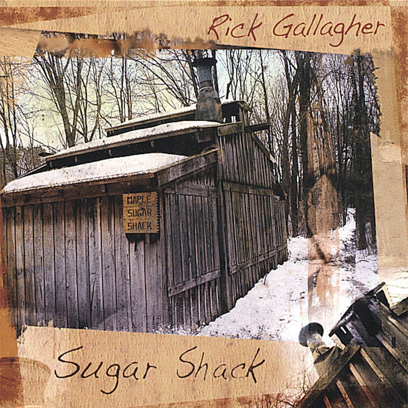 Rick Gallagher SUGAR SHACK CD