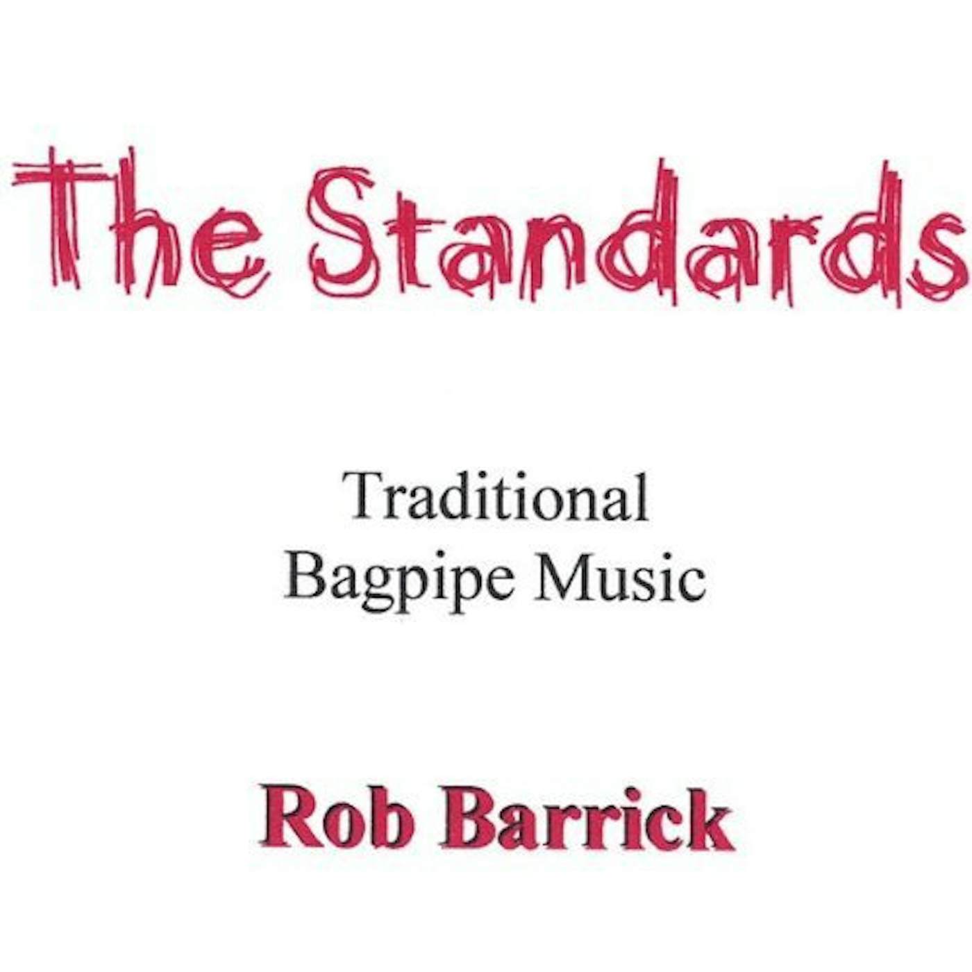 Rob Barrick STANDARDS CD