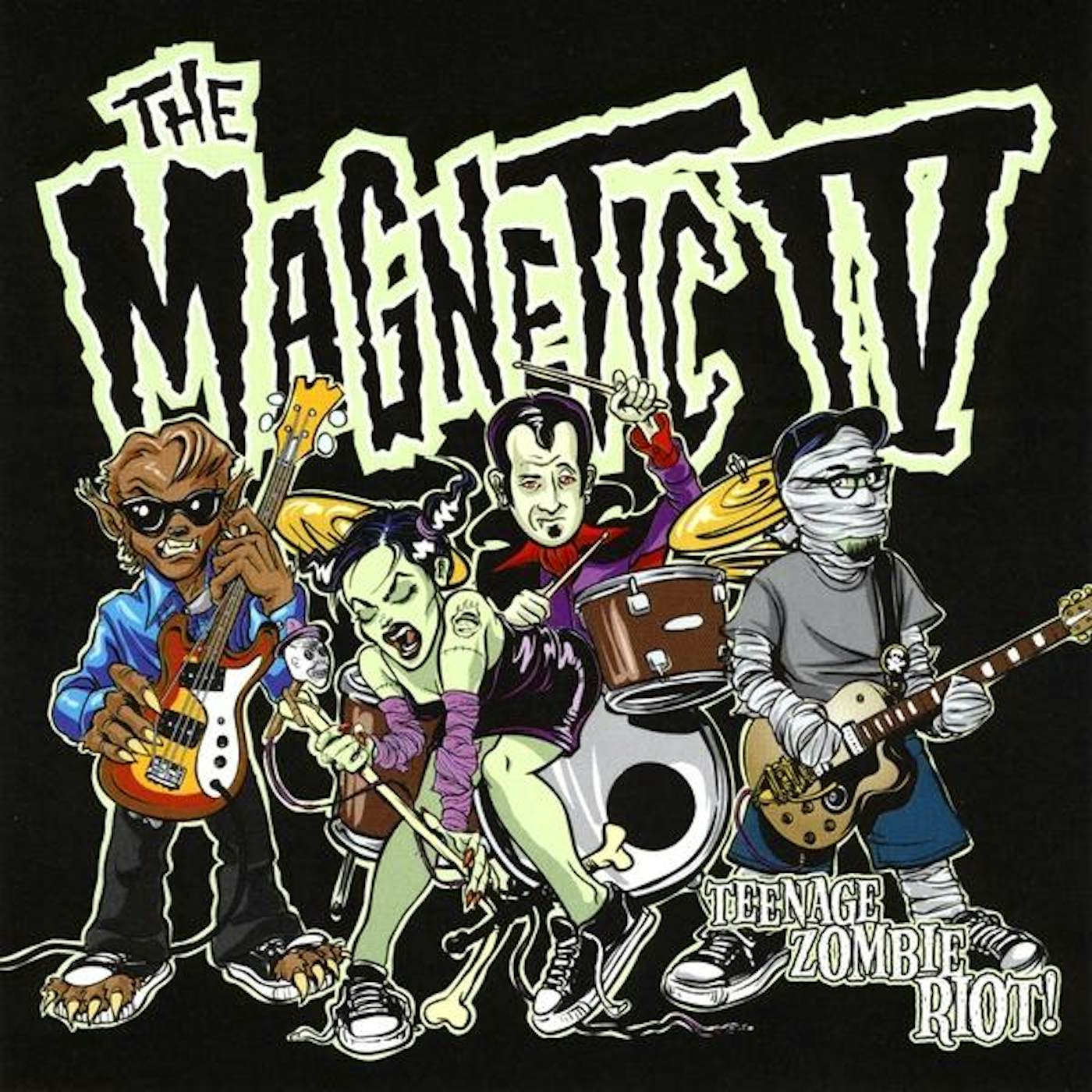 Magnetic 4 TEENAGE ZOMBIE RIOT CD