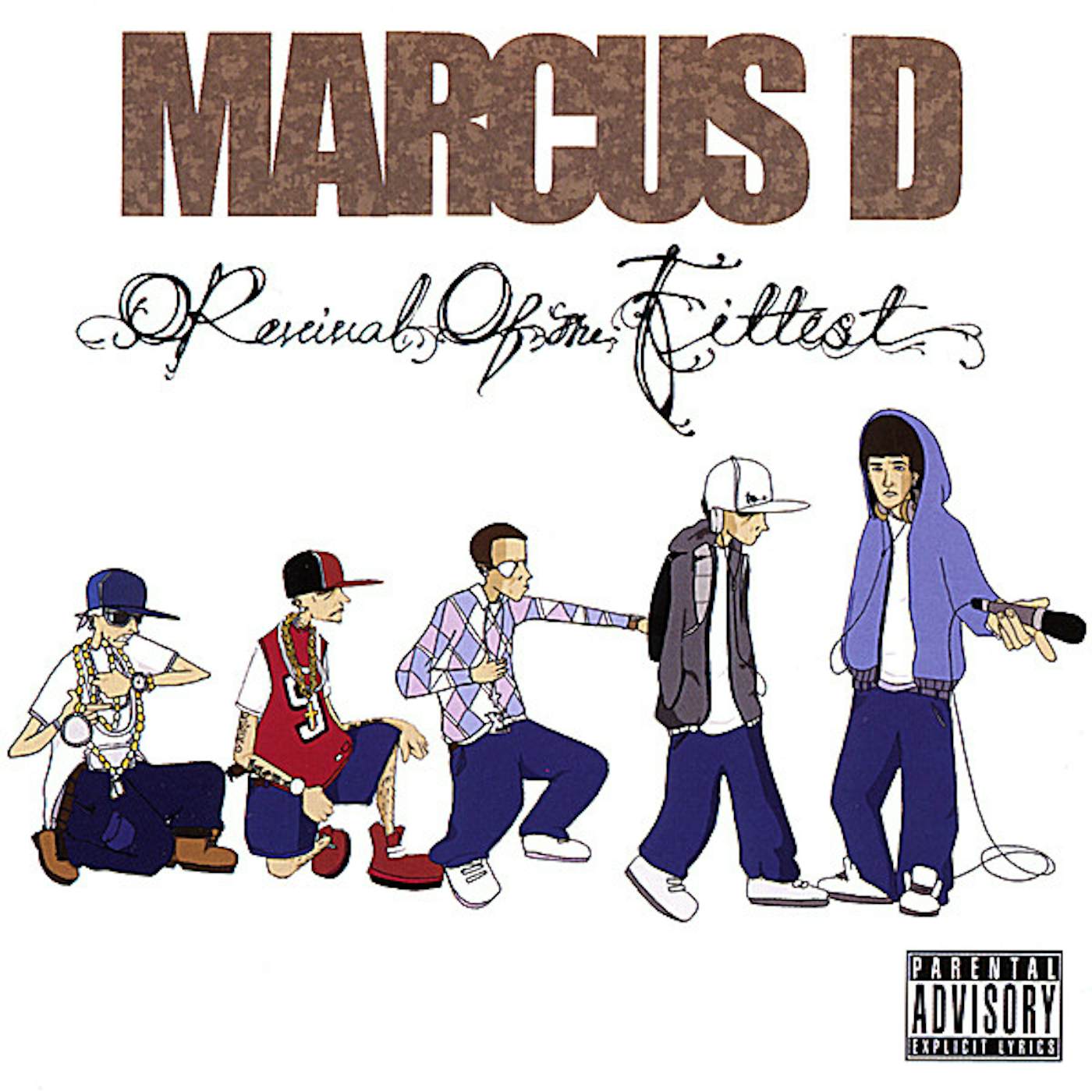 Marcus D REVIVAL OF THE FITTEST CD