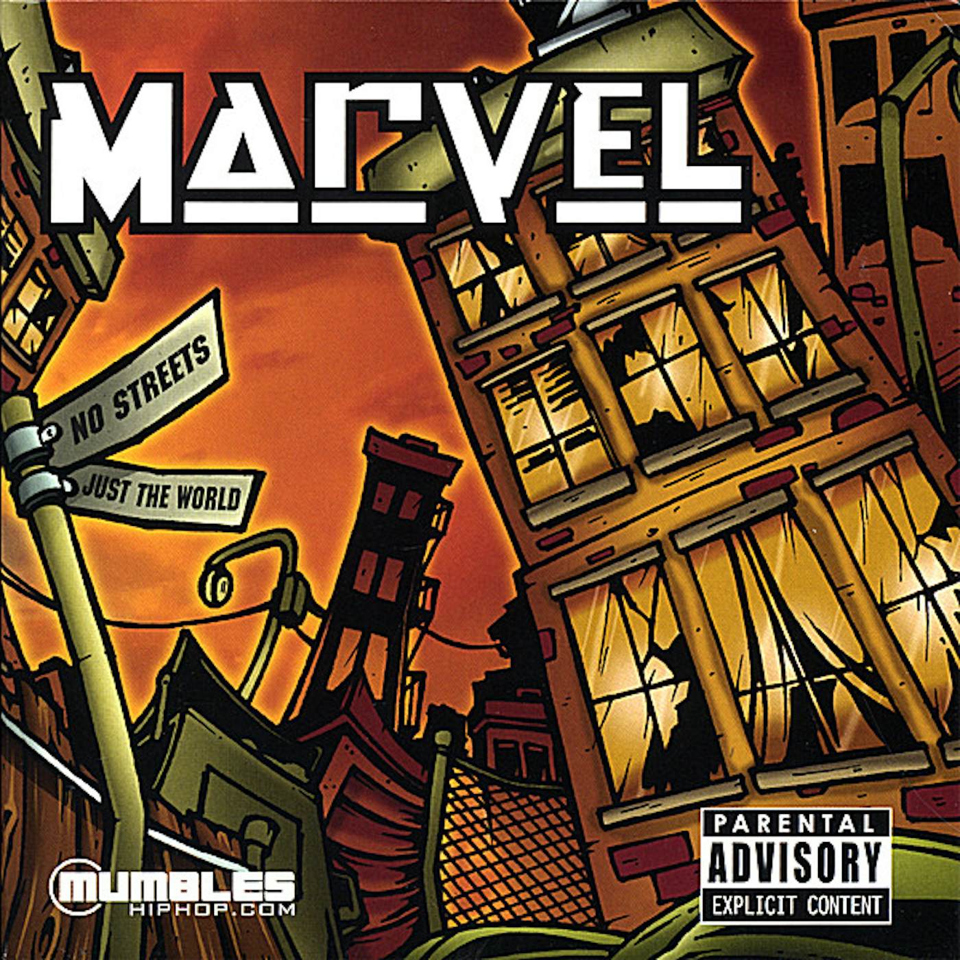 Marvel NO STREETS (JUST THE WORLD) CD