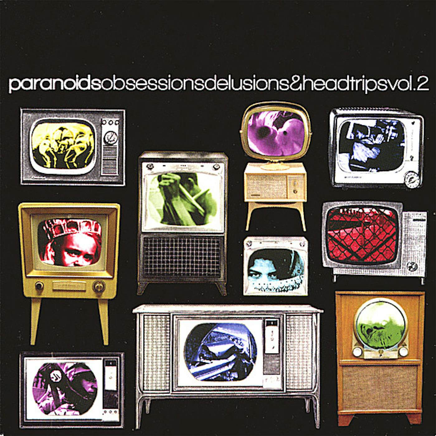Paranoids OBSESSIONS DELUSIONS & HEADTRIPS 2 CD