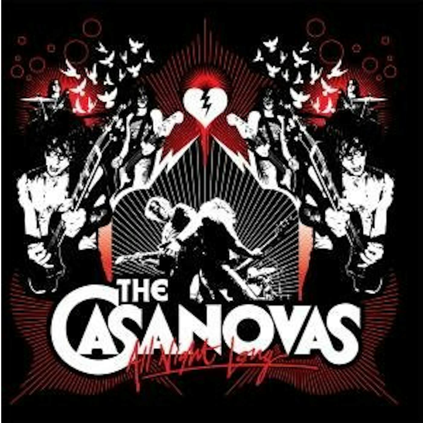 The Casanovas All Night Long Vinyl Record