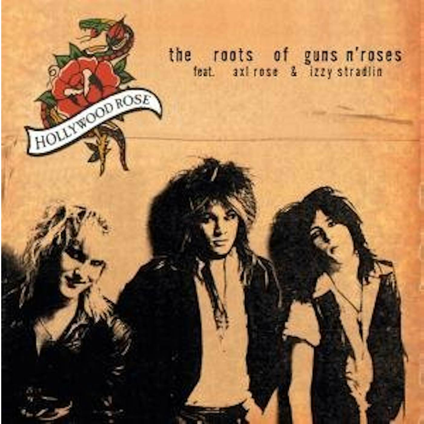 Hollywood Rose ROOTS OF GUNS N ROSES Vinyl Record