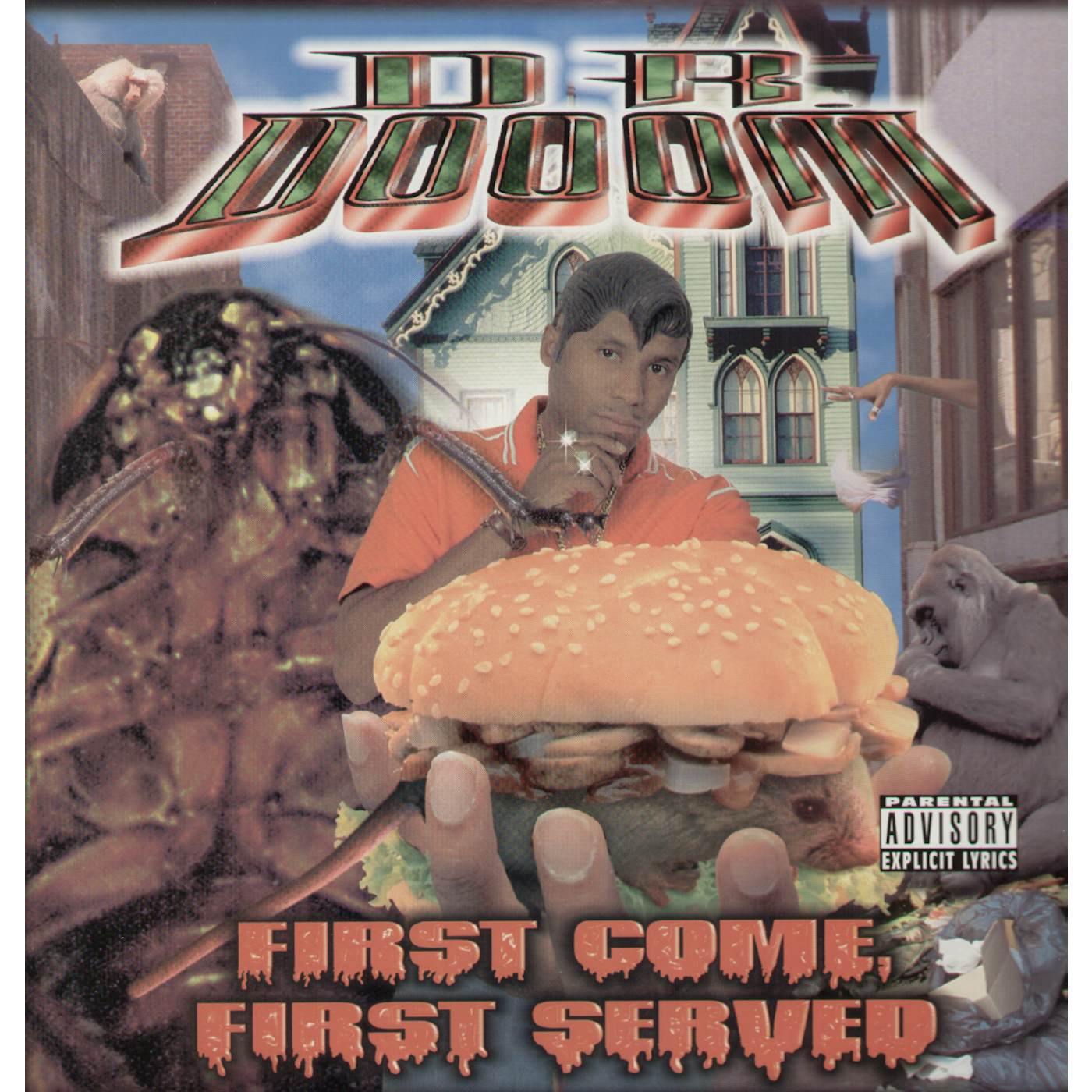 Dr. Dooom FIRST COME FIRST SERVED Vinyl Record