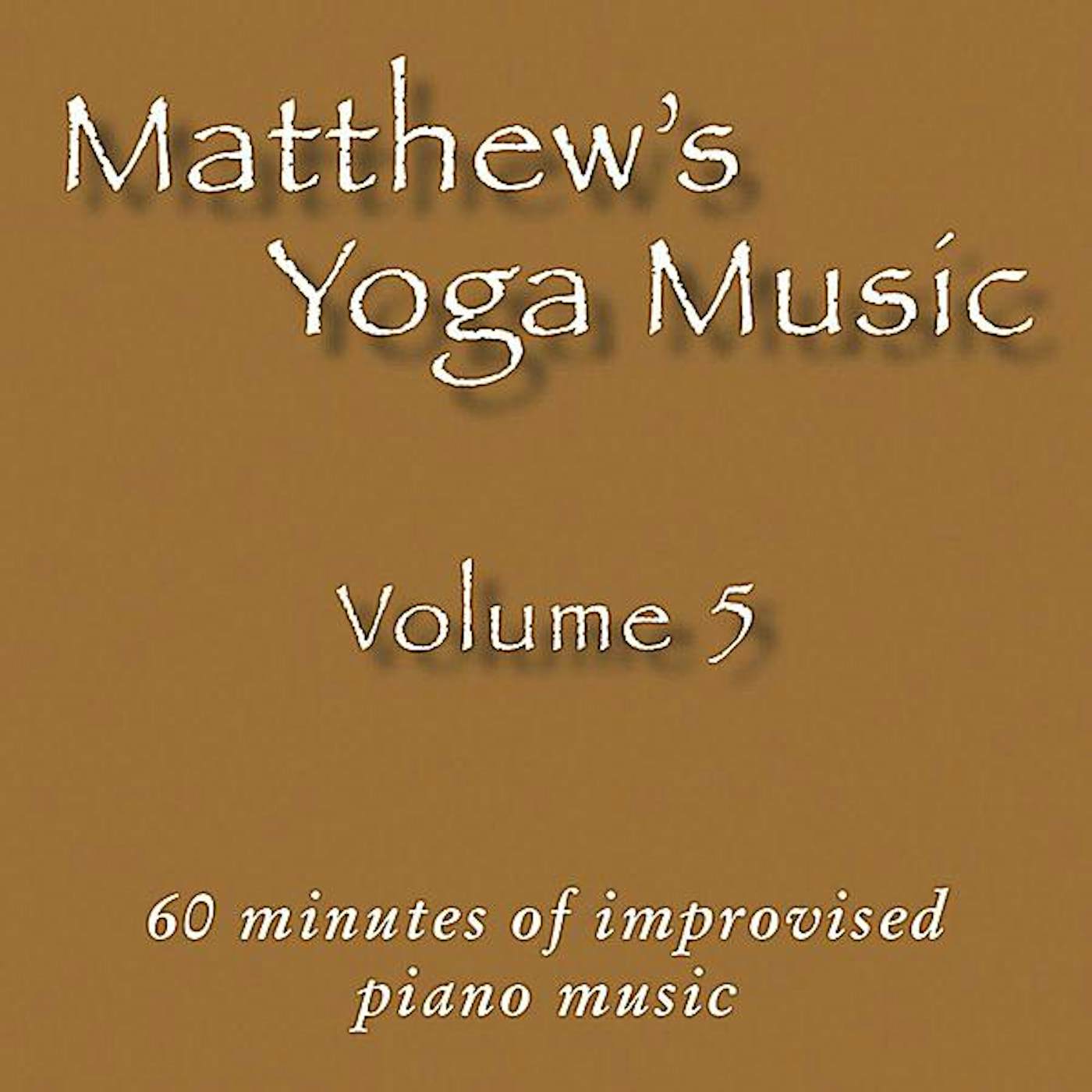 Matt Johnson MATTHEW'S YOGA MUSIC 5 CD