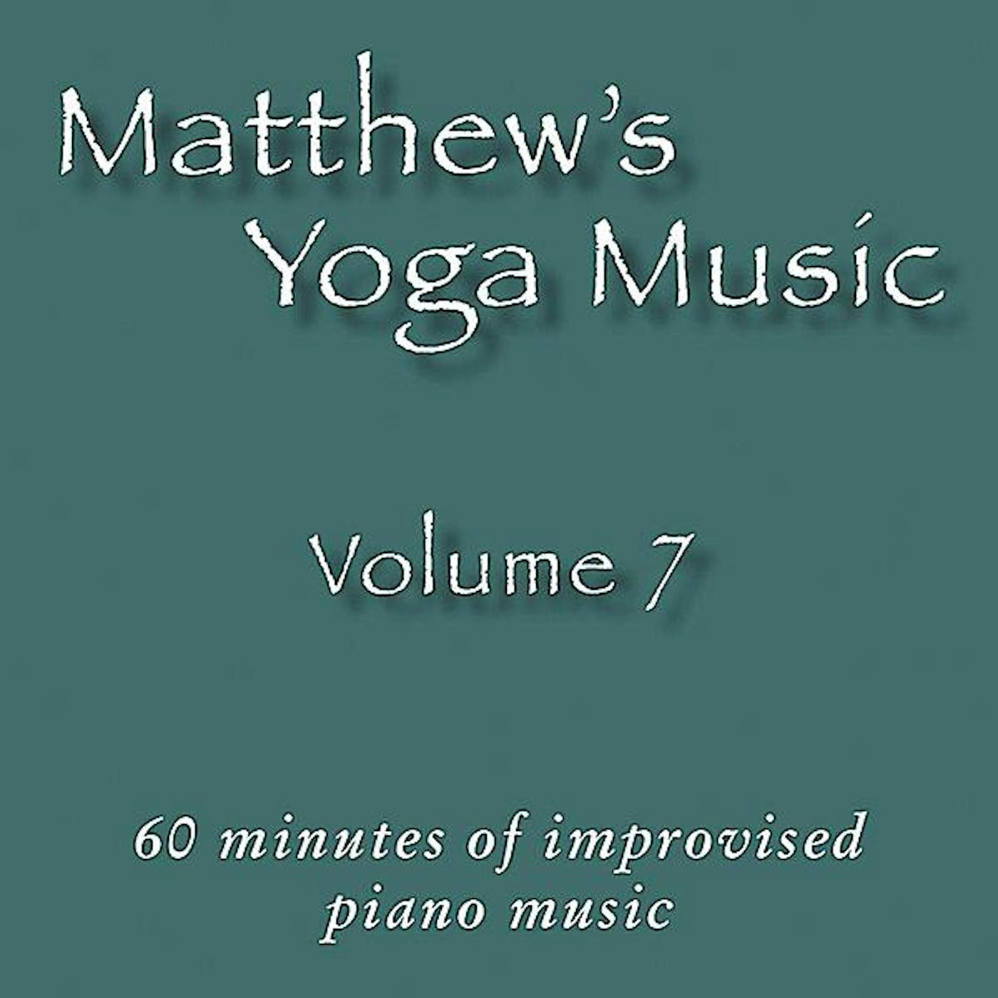 Matt Johnson MATTHEW'S YOGA MUSIC 7 CD