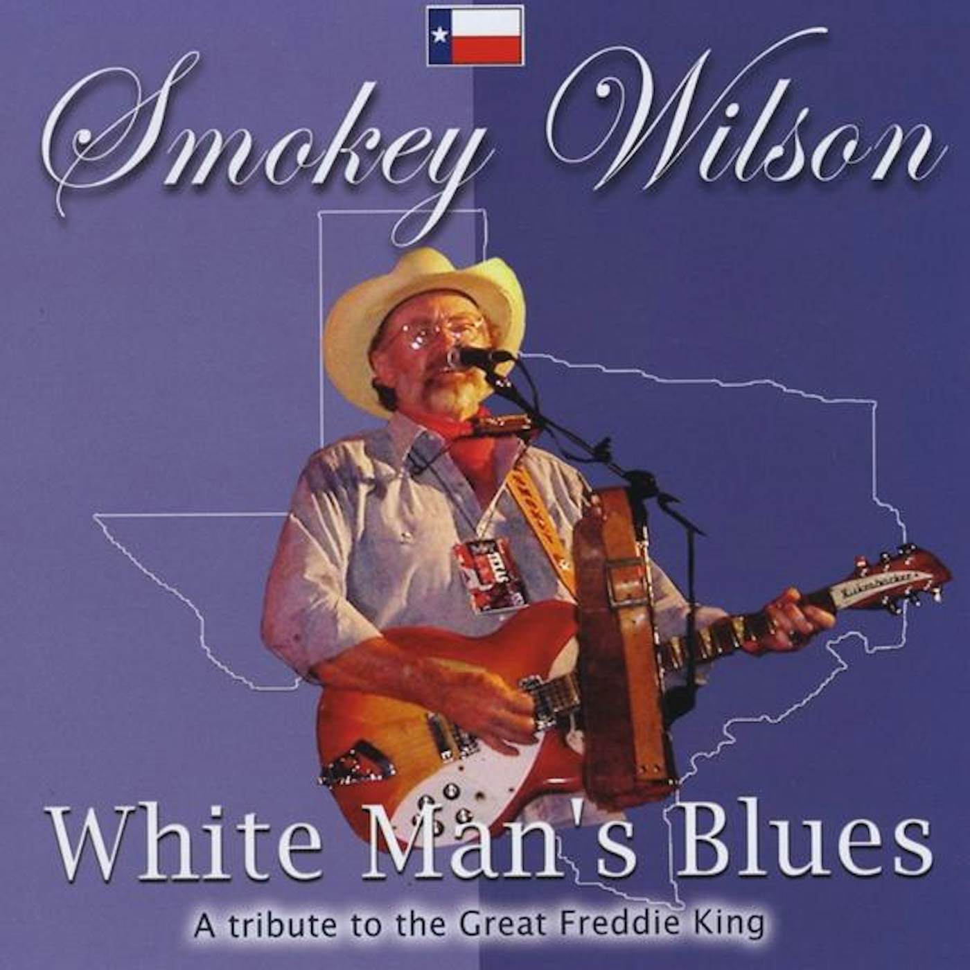 Smokey Wilson WHITE MAN'S BLUES CD