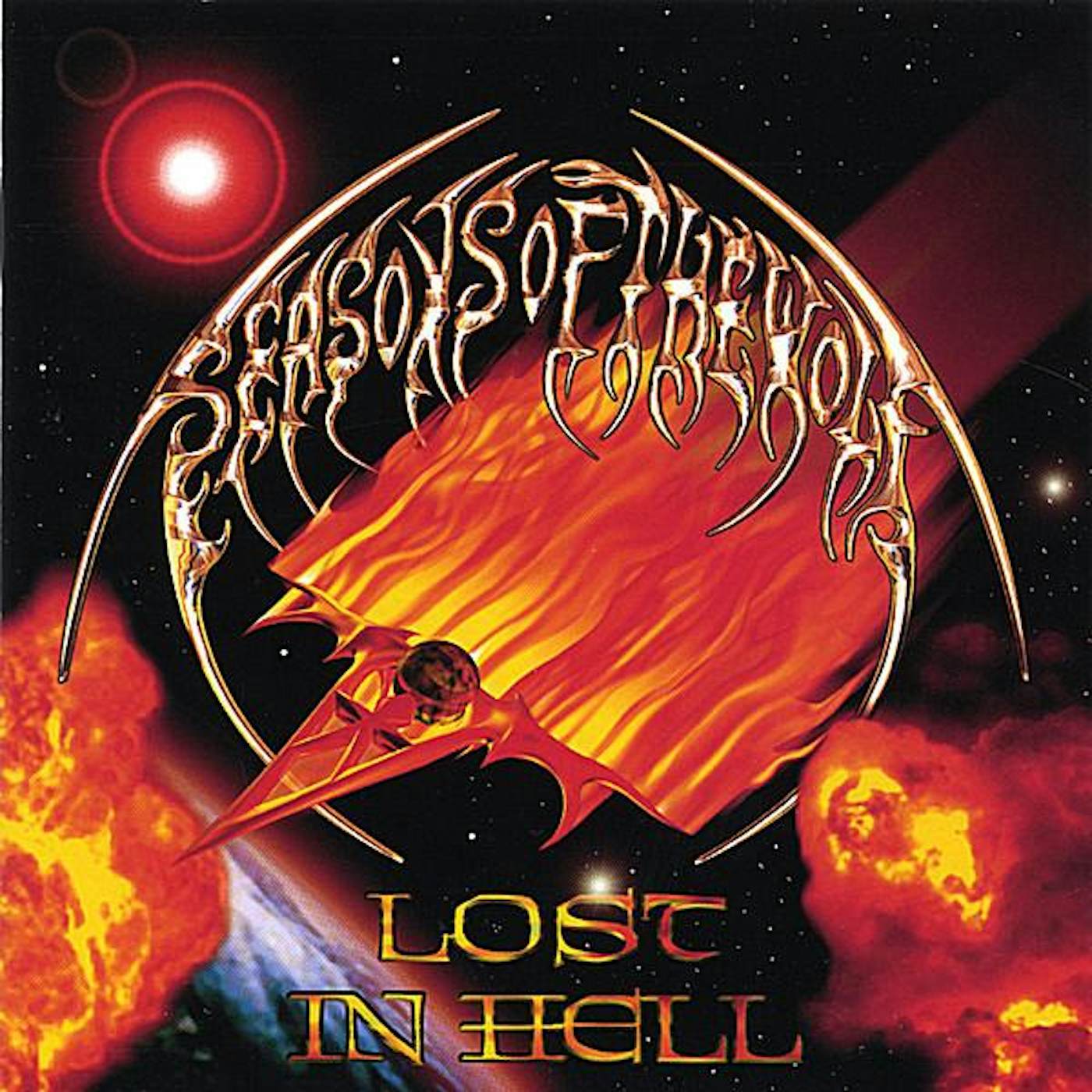 Seasons of the Wolf LOST IN HELL-ORIGINAL US RELEASE CD