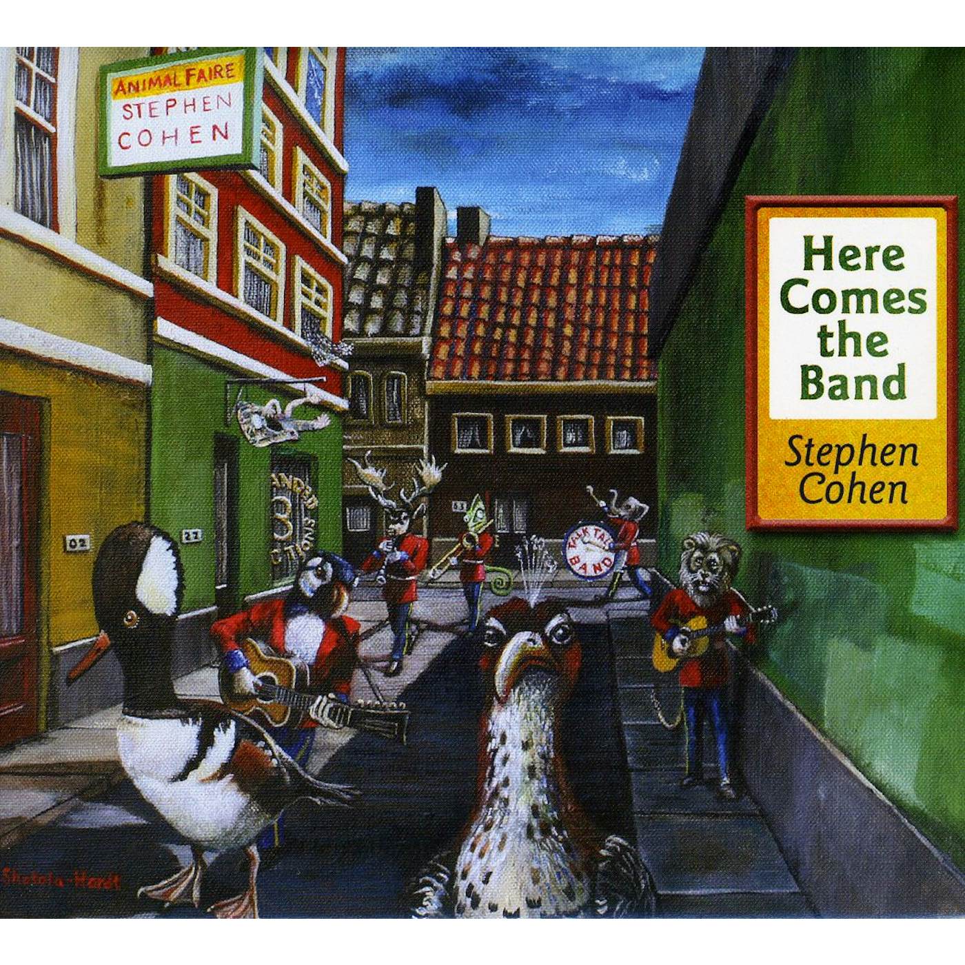 Stephen Cohen HERE COMES THE BAND CD