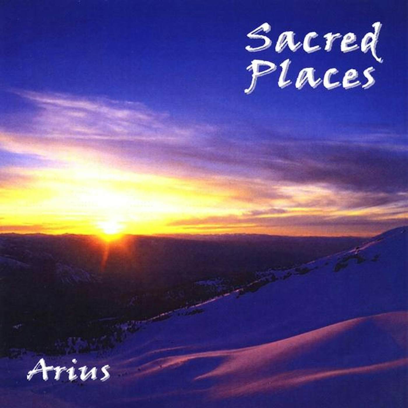 ARIUS SACRED PLACES CD