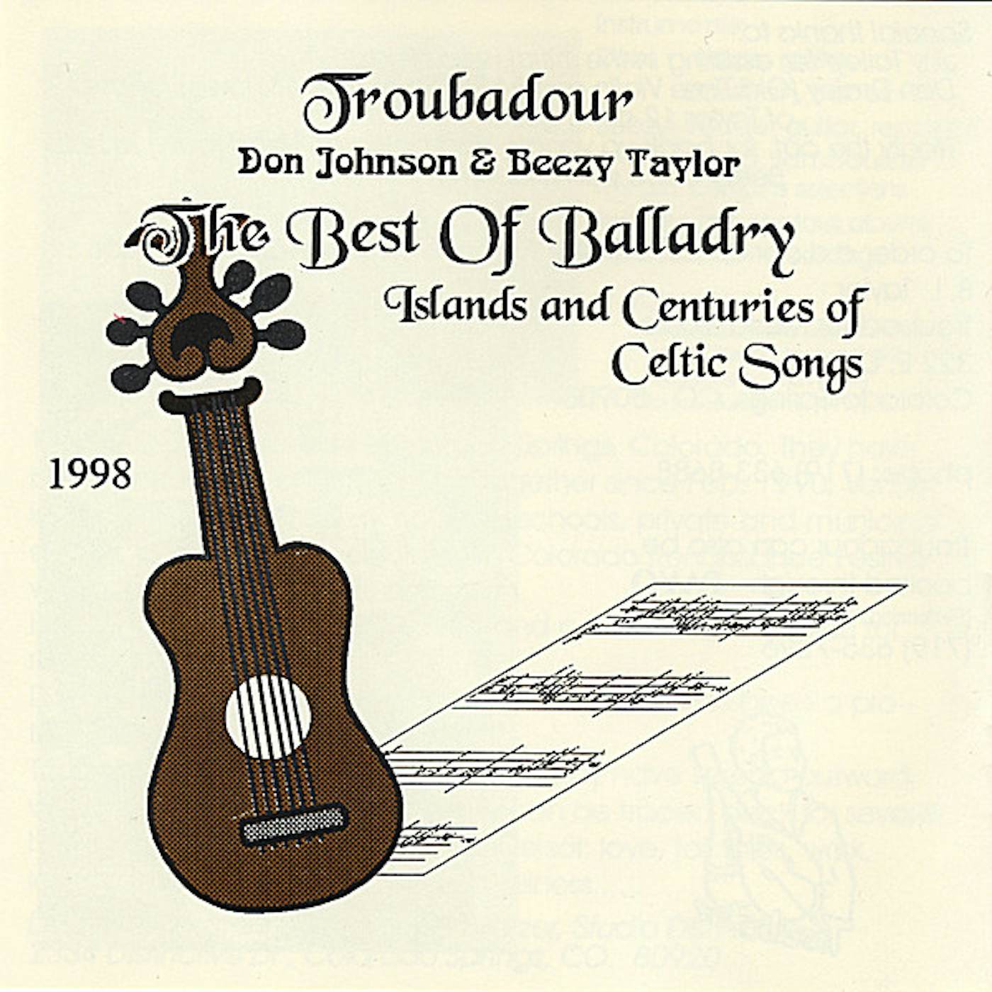 Troubadour BEST OF BALLADRY CD