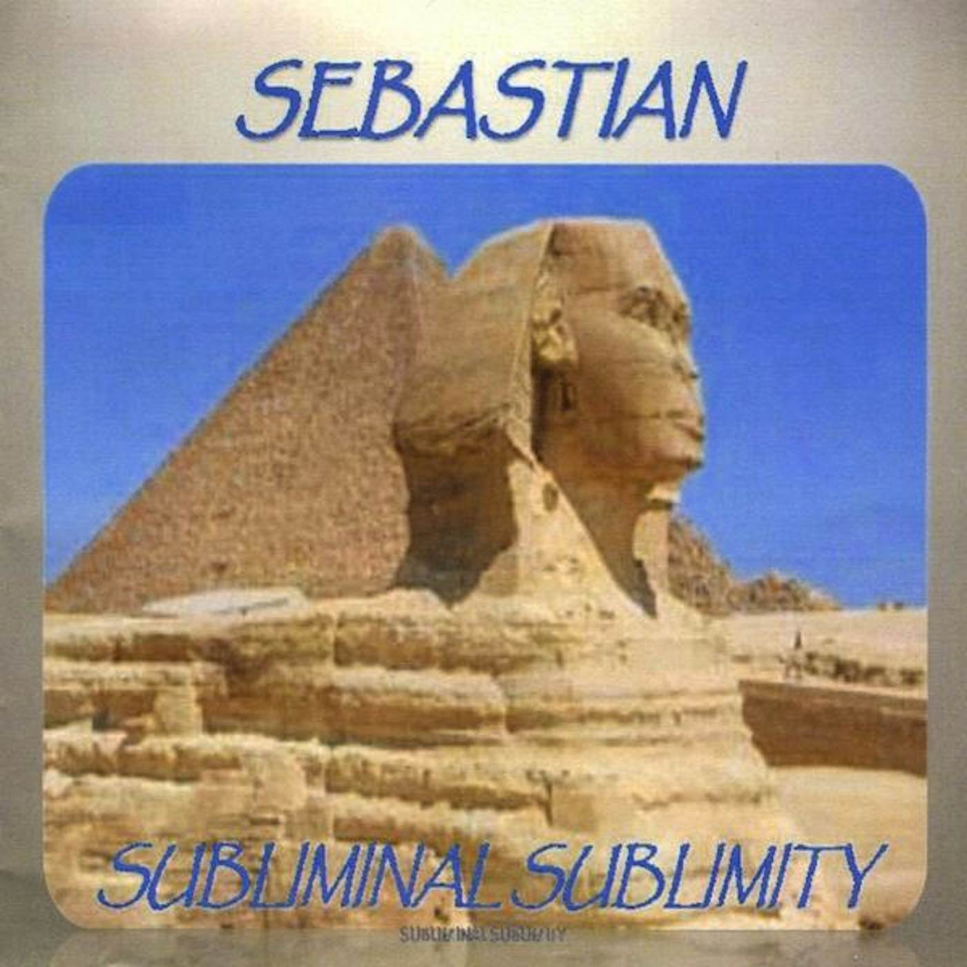 SebastiAn SUBLIMINAL SUBLIMITY CD