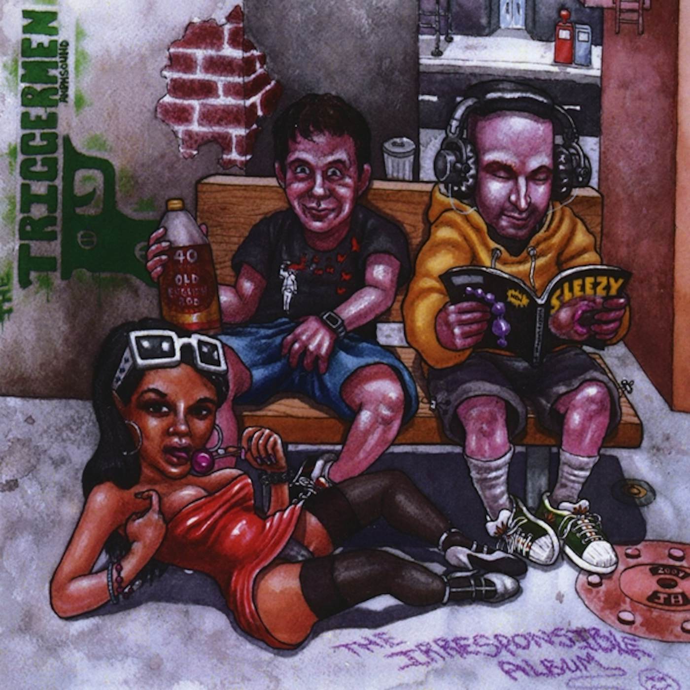 The Triggermen IRRESPONSIBLE ALBUM CD