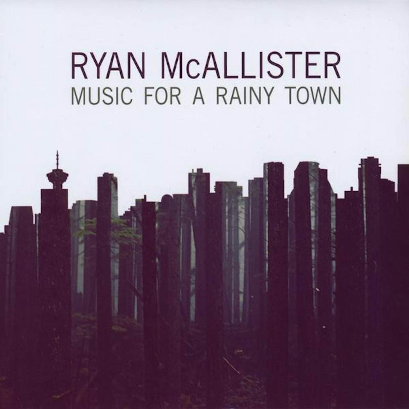 Ryan McAllister MUSIC FOR A RAINY TOWN CD