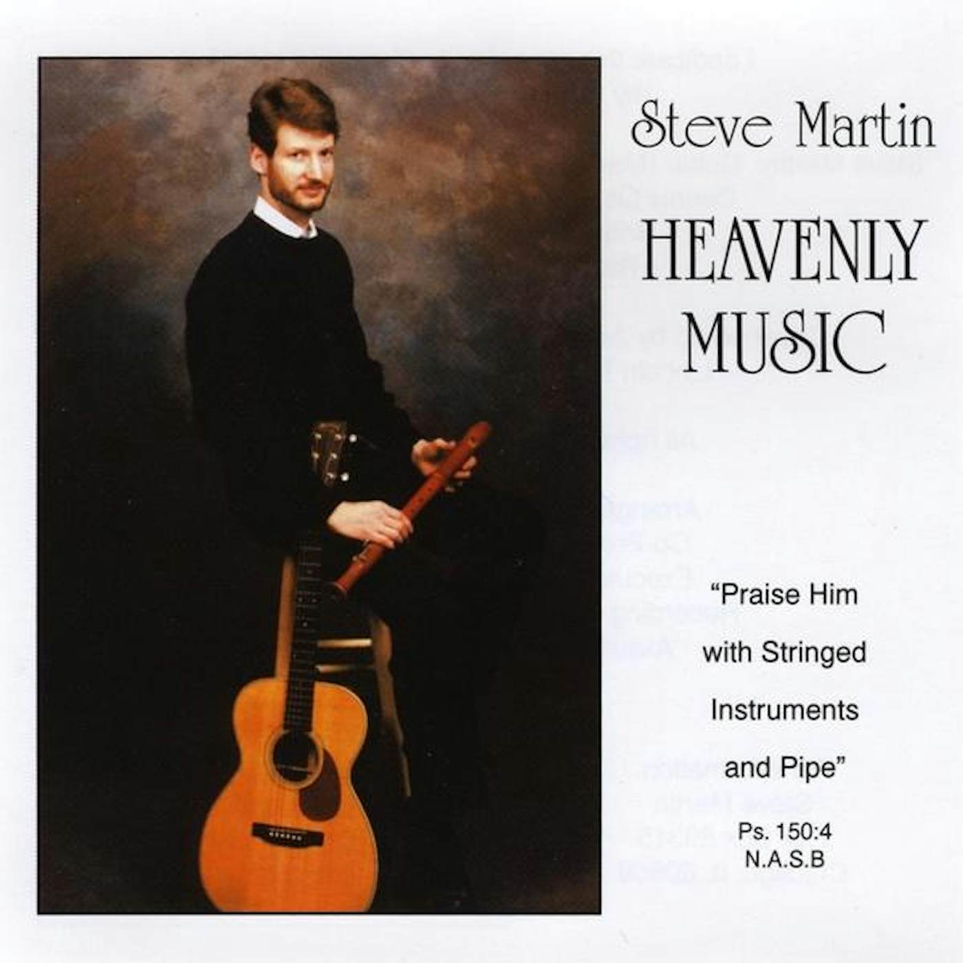 Steve Martin HEAVENLY MUSIC CD