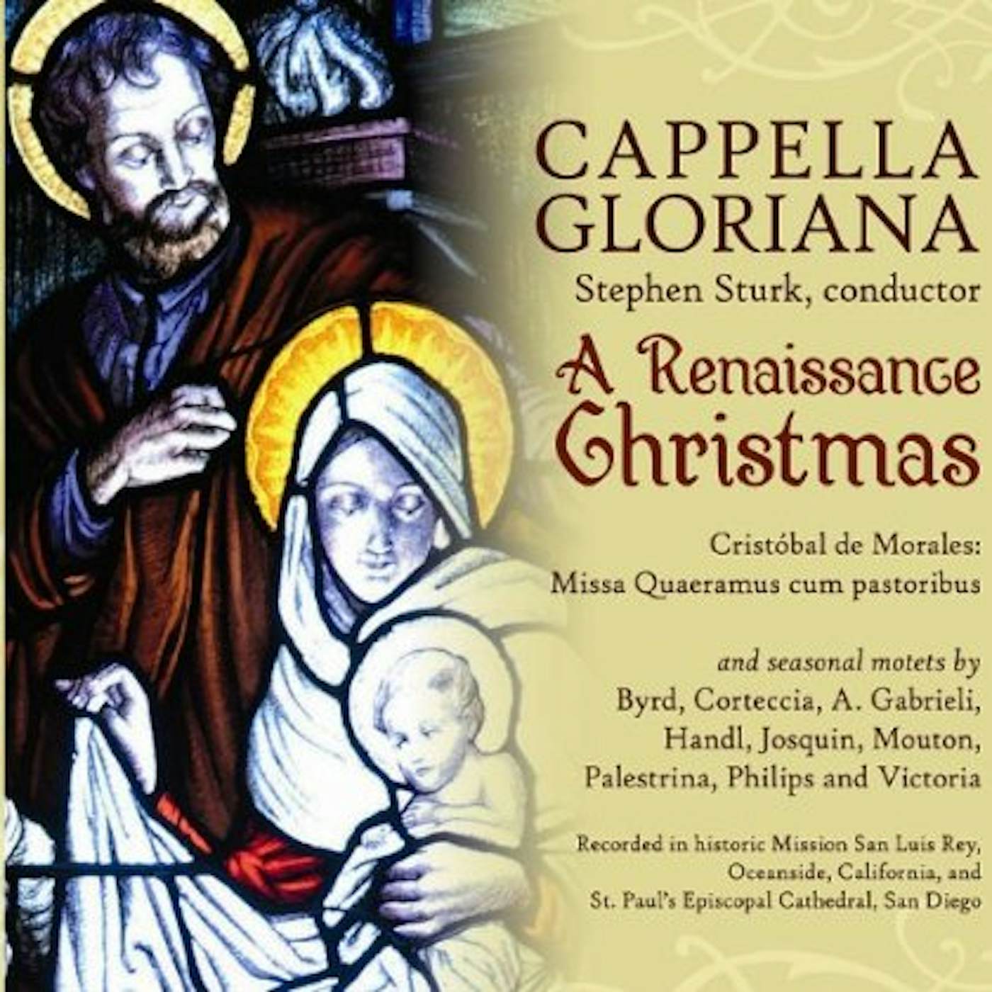Cappella Gloriana RENAISSANCE CHRISTMAS CD