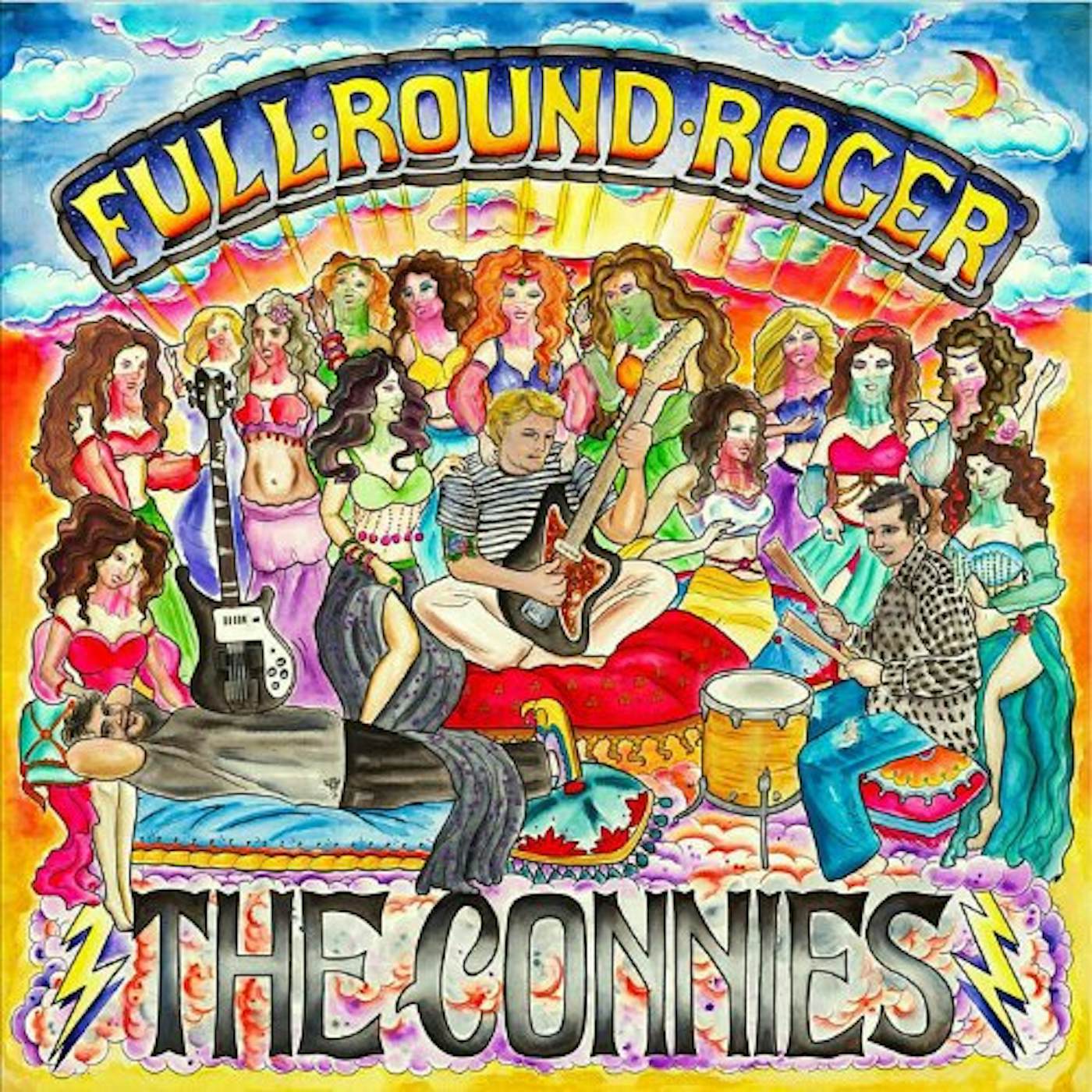 The Connies Full Round Roger Vinyl Record
