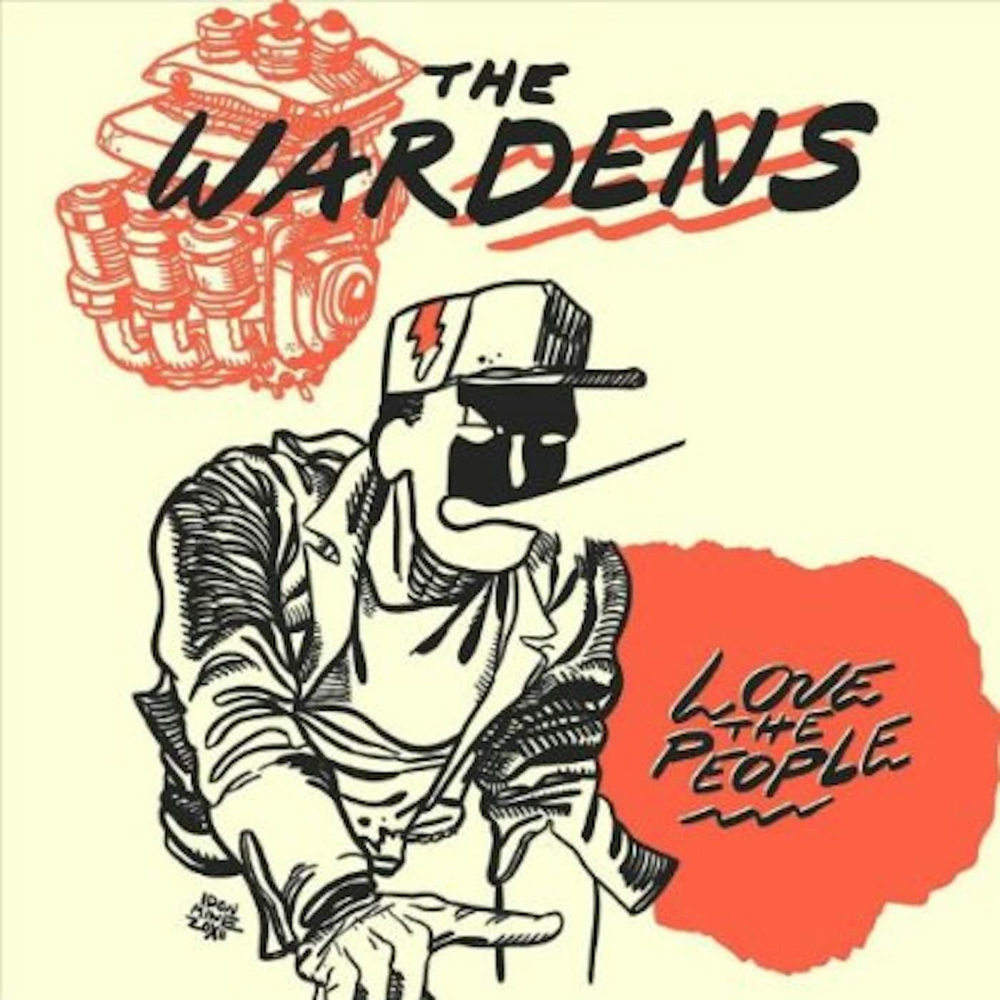 The Wardens LOVE THE PEOPLE Vinyl Record