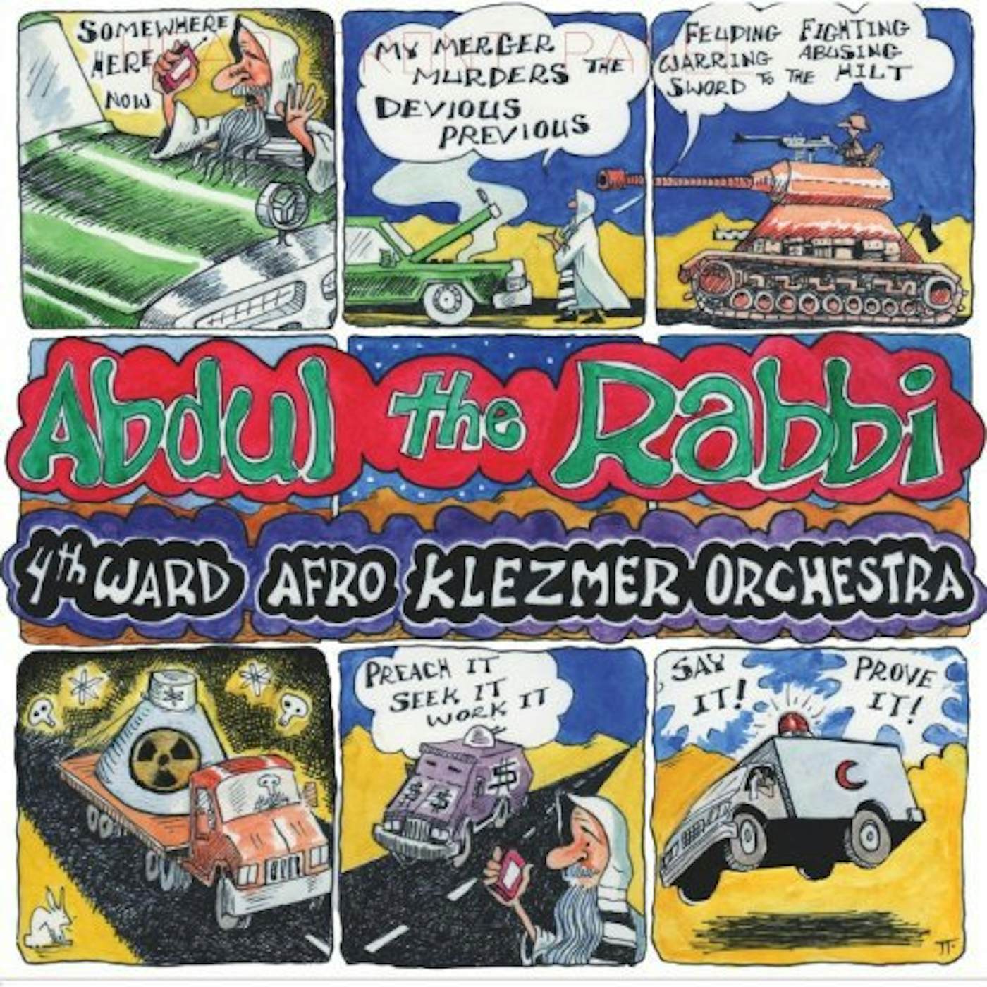 4th Ward Afro-Klezmer Orchestra ABDUL THE RABBI Vinyl Record