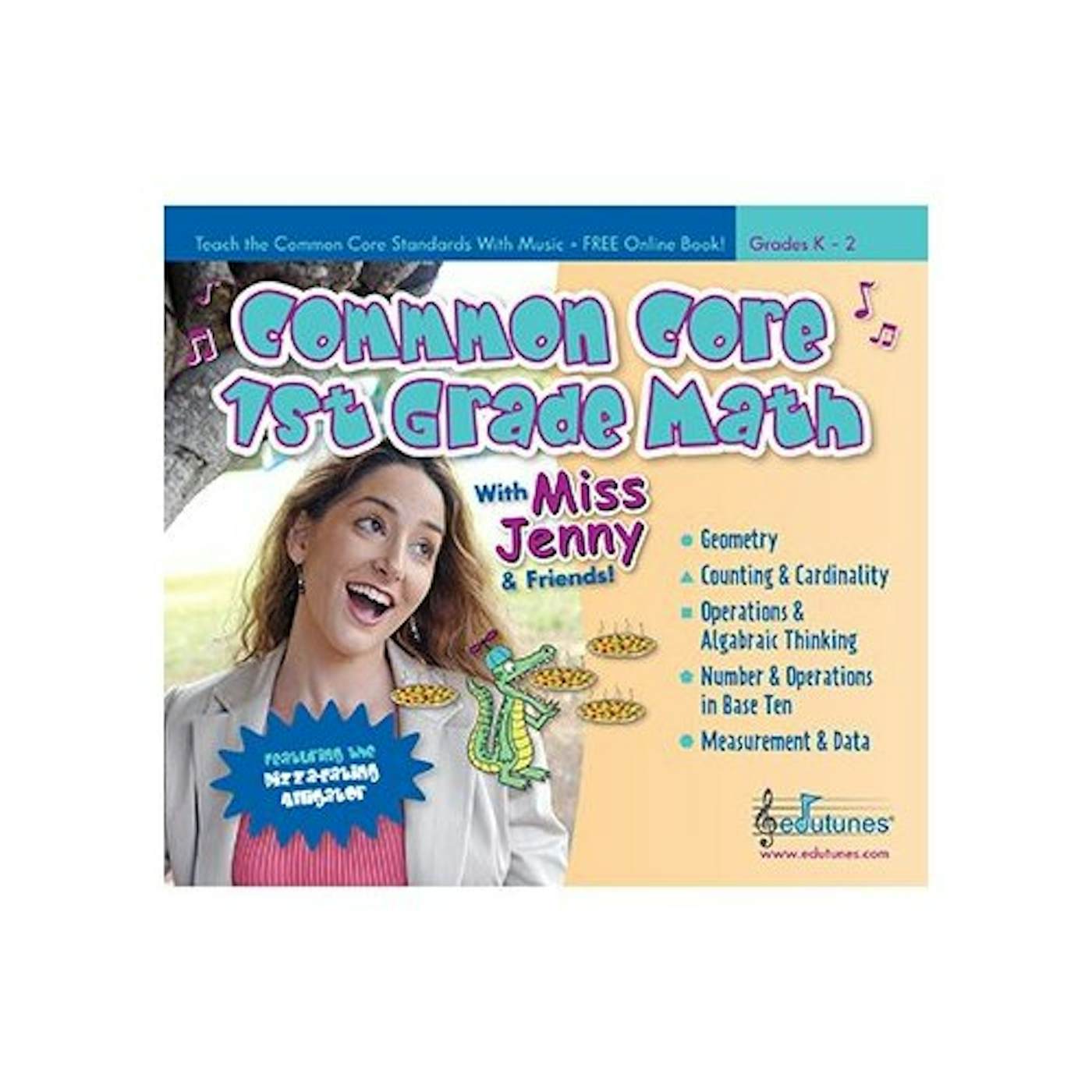 Miss Jenny & Friends COMMON CORE 1ST GRADE MATH WITH MISS JENNY & FRIEN CD