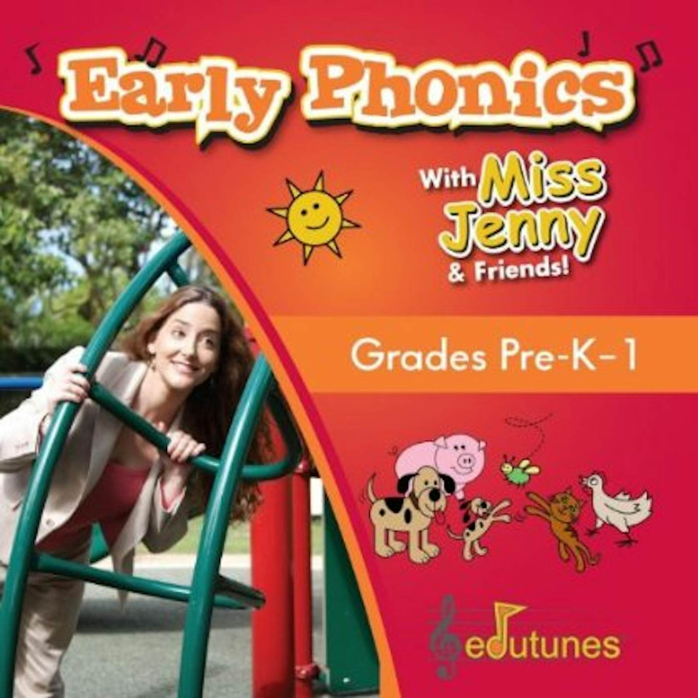 EARLY PHONICS WITH MISS JENNY & FRIENDS CD