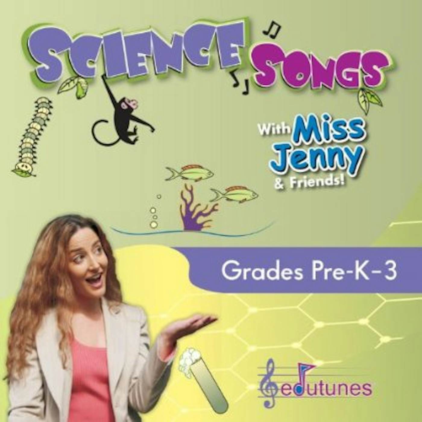 SCIENCE SONGS WITH MISS JENNY & FRIENDS CD