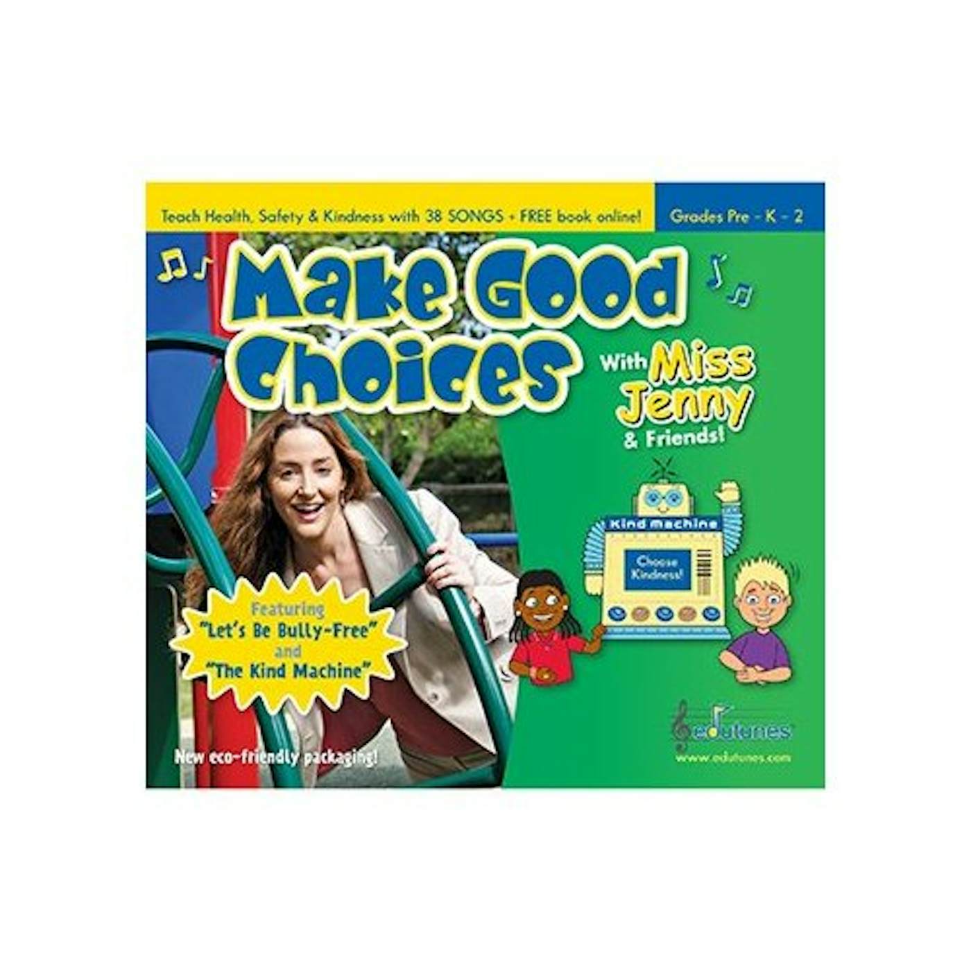 MAKE GOOD CHOICES WITH MISS JENNY & FRIENDS CD