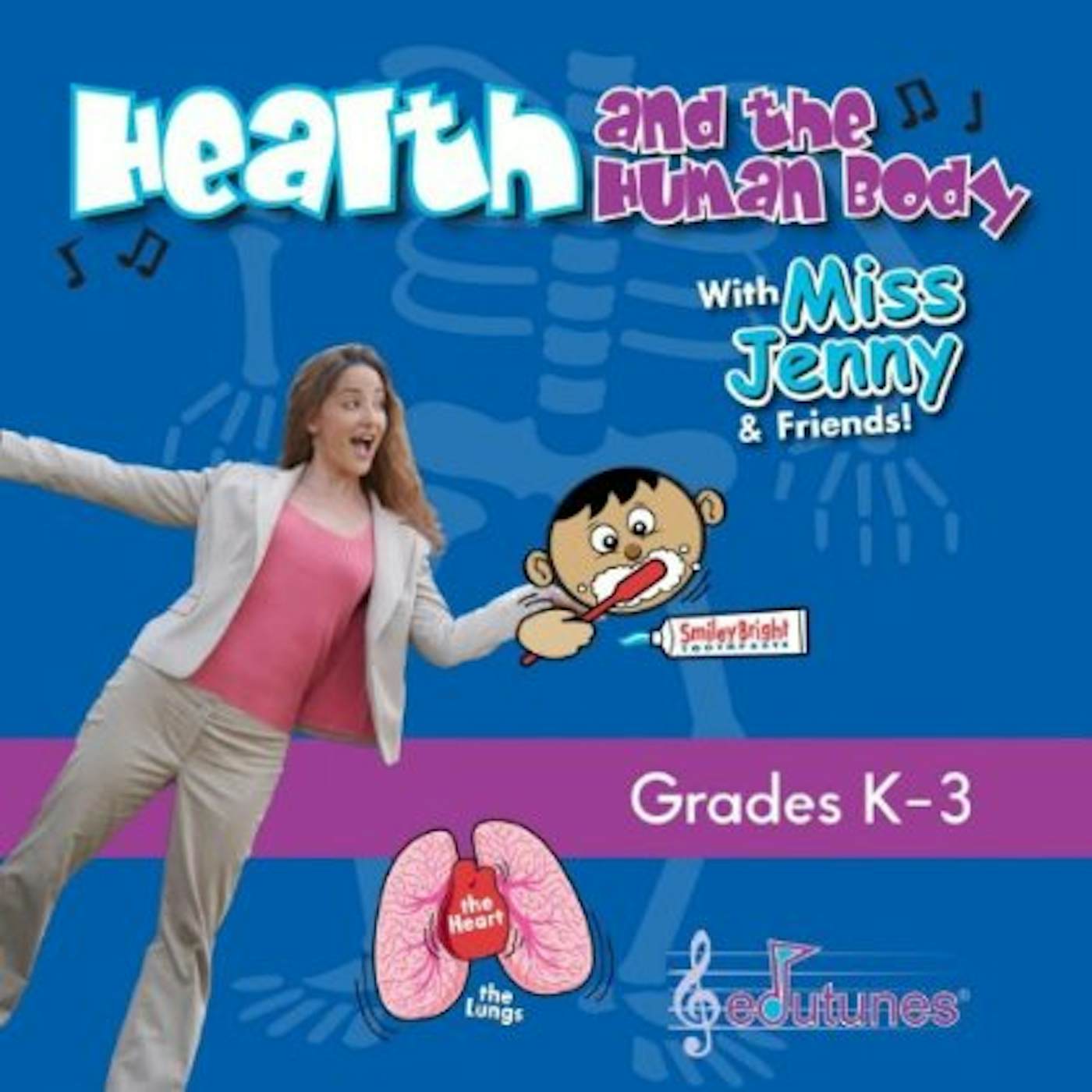 HEALTH & THE HUMAN BODY WITH MISS JENNY & FRIENDS CD