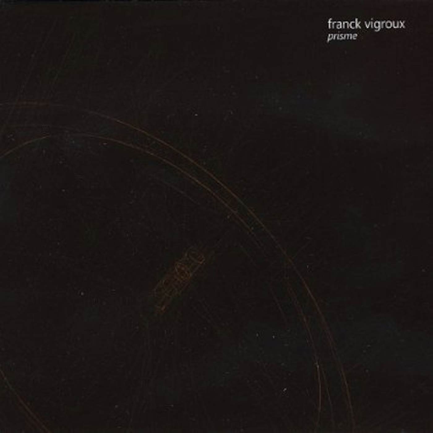 Franck Vigroux PRISME CD